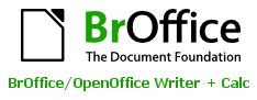 BrOffice (Writer + Calc)